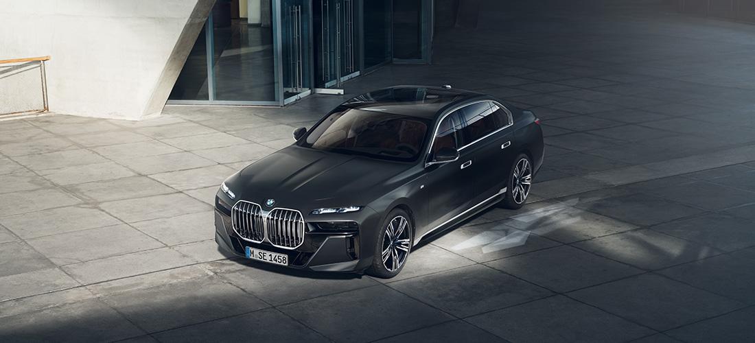 BMW 7er Limousine Fahrzeugpool Rhein Rent