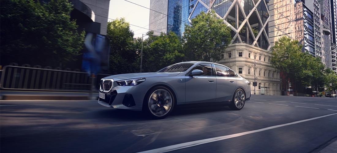 BMW i5 Limousine Fahrzeugpool Rhein Rent