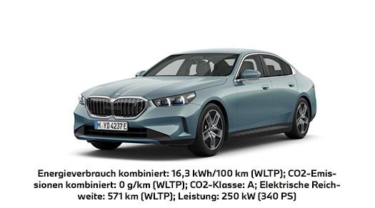 BMW i5 Limousine Fahrzeugpool Rhein Rent